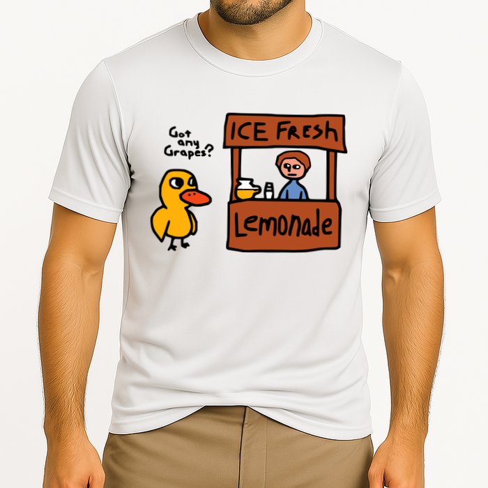 The Duck Song Got Any Grapes Funny Meme Performance Shirt