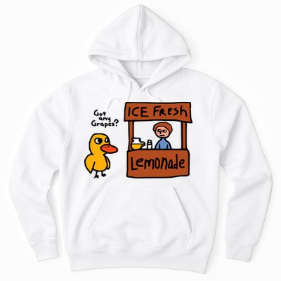 The Duck Song Got Any Grapes Funny Meme Hoodie