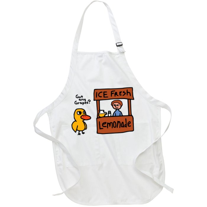 The Duck Song Got Any Grapes Funny Meme Apron