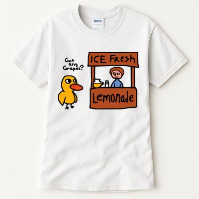 The Duck Song Got Any Grapes Funny Meme Tall T-Shirt