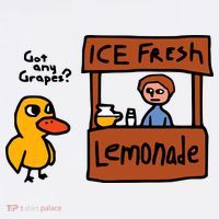 The Duck Song Got Any Grapes Funny Meme Button