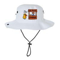 The Duck Song Got Any Grapes Funny Meme Bucket Hat