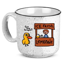 The Duck Song Got Any Grapes Funny Meme 15oz Campfire Ceramic Mug