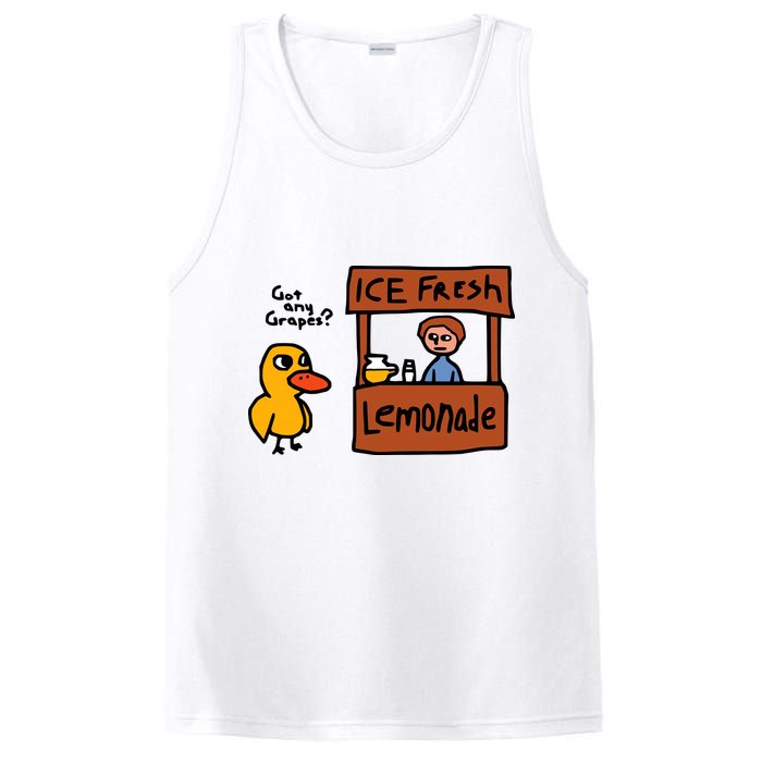 The Duck Song Got Any Grapes Funny Meme PosiCharge Competitor Tank