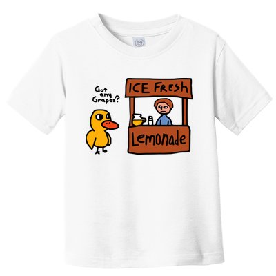 The Duck Song Got Any Grapes Funny Meme Toddler T-Shirt