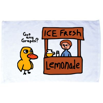 The Duck Song Got Any Grapes Funny Meme Microfiber Hand Towel