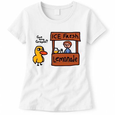 The Duck Song Got Any Grapes Funny Meme Womens T-Shirt