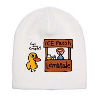 The Duck Song Got Any Grapes Funny Meme Short Acrylic Beanie