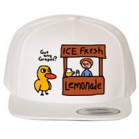 The Duck Song Got Any Grapes Funny Meme Wool Snapback Cap