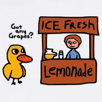 The Duck Song Got Any Grapes Funny Meme Wool Snapback Cap