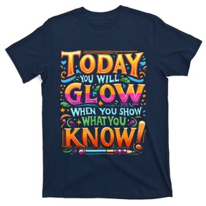 Testing Day Show What You Know Teacher Do Not Stress T-Shirt