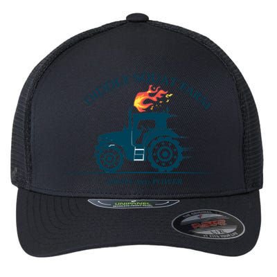 Tractor Diddly Squat Farm Speed And Power Flexfit Unipanel Trucker Cap