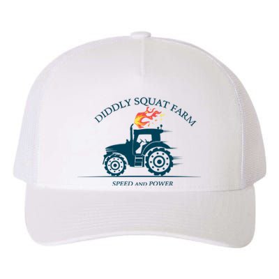 Tractor Diddly Squat Farm Speed And Power Yupoong Adult 5-Panel Trucker Hat