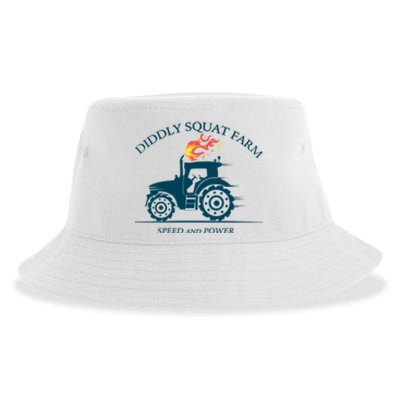 Tractor Diddly Squat Farm Speed And Power Sustainable Bucket Hat