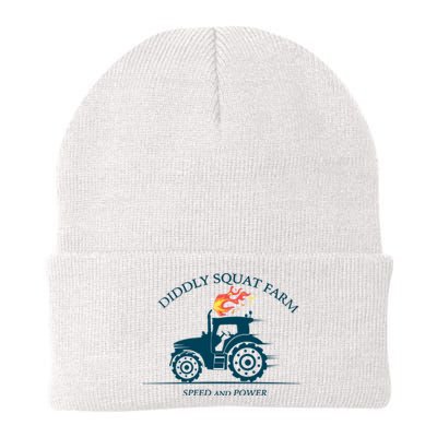 Tractor Diddly Squat Farm Speed And Power Knit Cap Winter Beanie