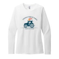 Tractor Diddly Squat Farm Speed And Power Womens CVC Long Sleeve Shirt