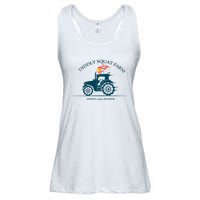 Tractor Diddly Squat Farm Speed And Power Ladies Essential Flowy Tank