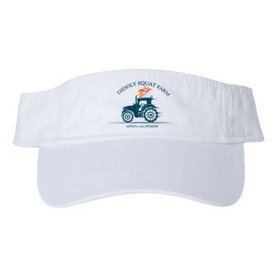 Tractor Diddly Squat Farm Speed And Power Valucap Bio-Washed Visor