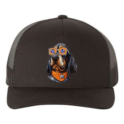 Tennessee Dog Sport Lovers Tennessee Coonhound Fan Yupoong Adult 5-Panel Trucker Hat