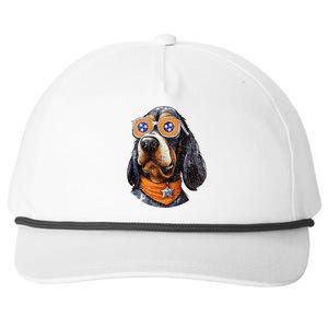 Tennessee Dog Sport Lovers Tennessee Coonhound Fan Snapback Five-Panel Rope Hat