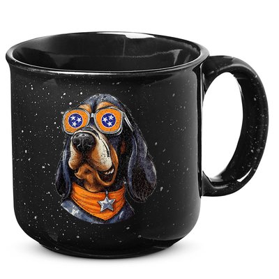 Tennessee Dog Sport Lovers Tennessee Coonhound Fan 15oz Campfire Ceramic Mug