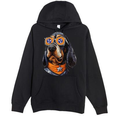 Tennessee Dog Sport Lovers Tennessee Coonhound Fan Premium Pullover Hoodie