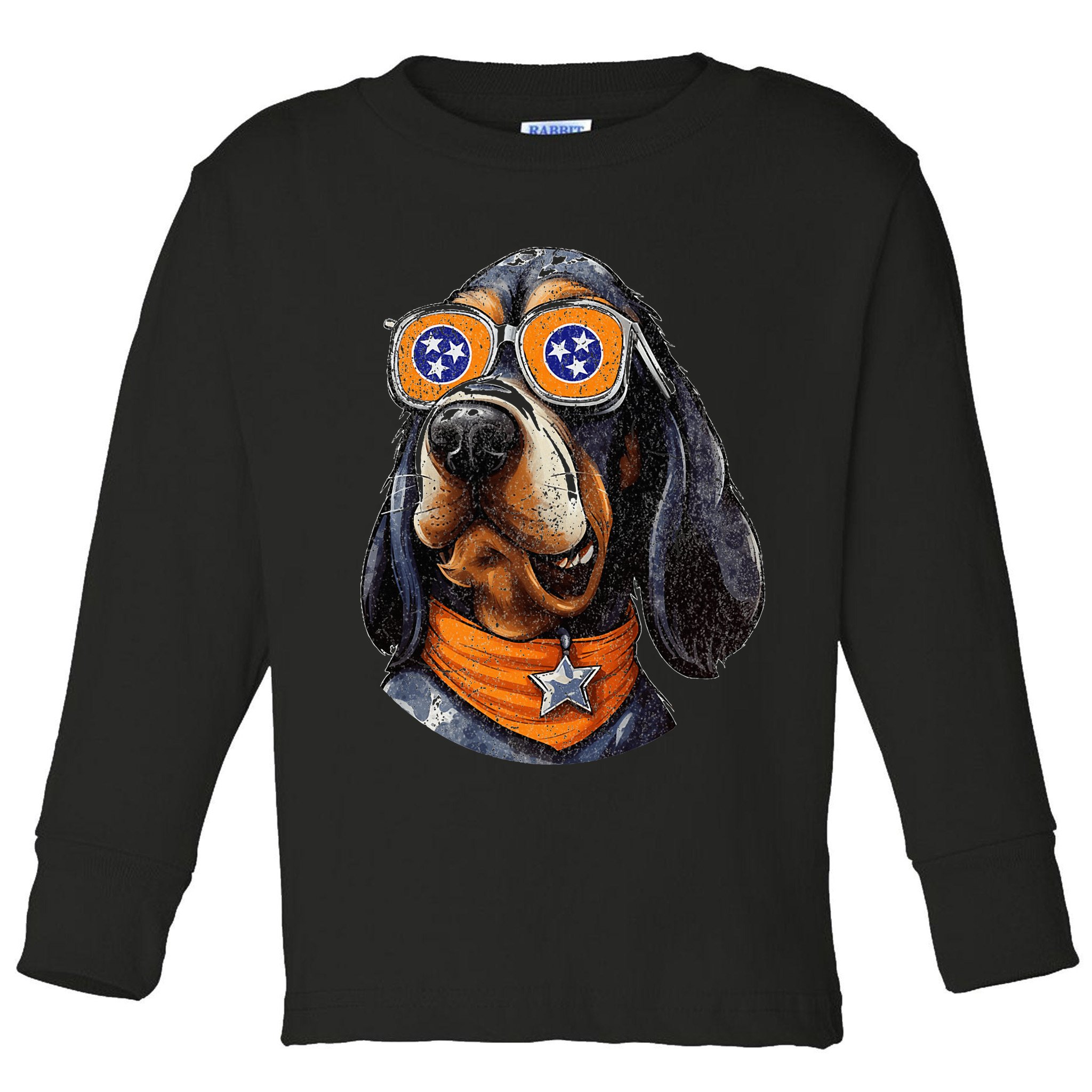 Tennessee Dog Sport Lovers Tennessee Coonhound Fan Toddler Long Sleeve Shirt