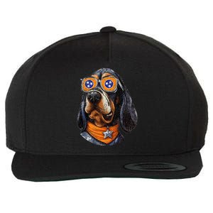 Tennessee Dog Sport Lovers Tennessee Coonhound Fan Wool Snapback Cap