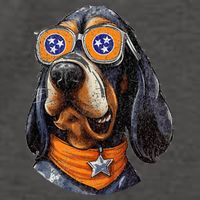 Tennessee Dog Sport Lovers Tennessee Coonhound Fan Vector Backpack