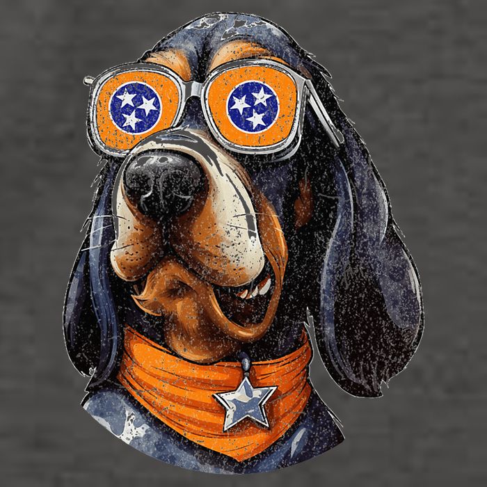 Tennessee Dog Sport Lovers Tennessee Coonhound Fan Vector Backpack