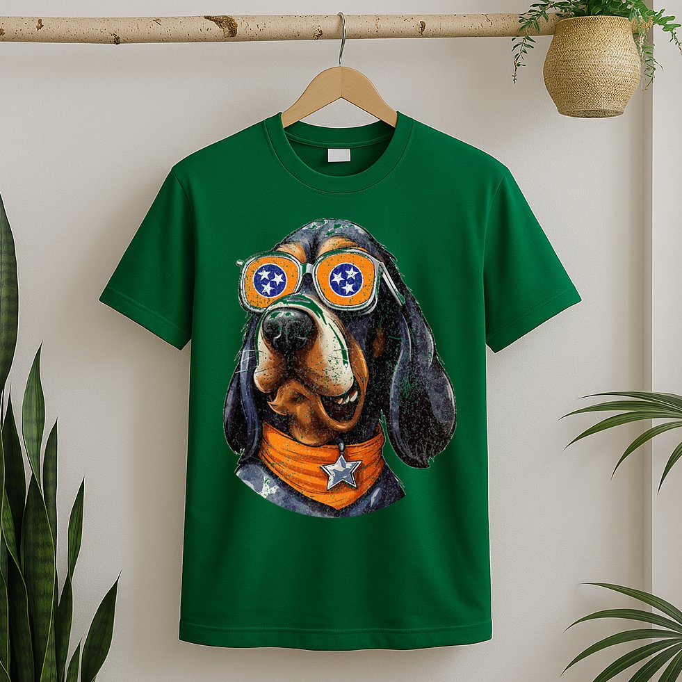 Tennessee Dog Sport Lovers Tennessee Coonhound Fan T-Shirt
