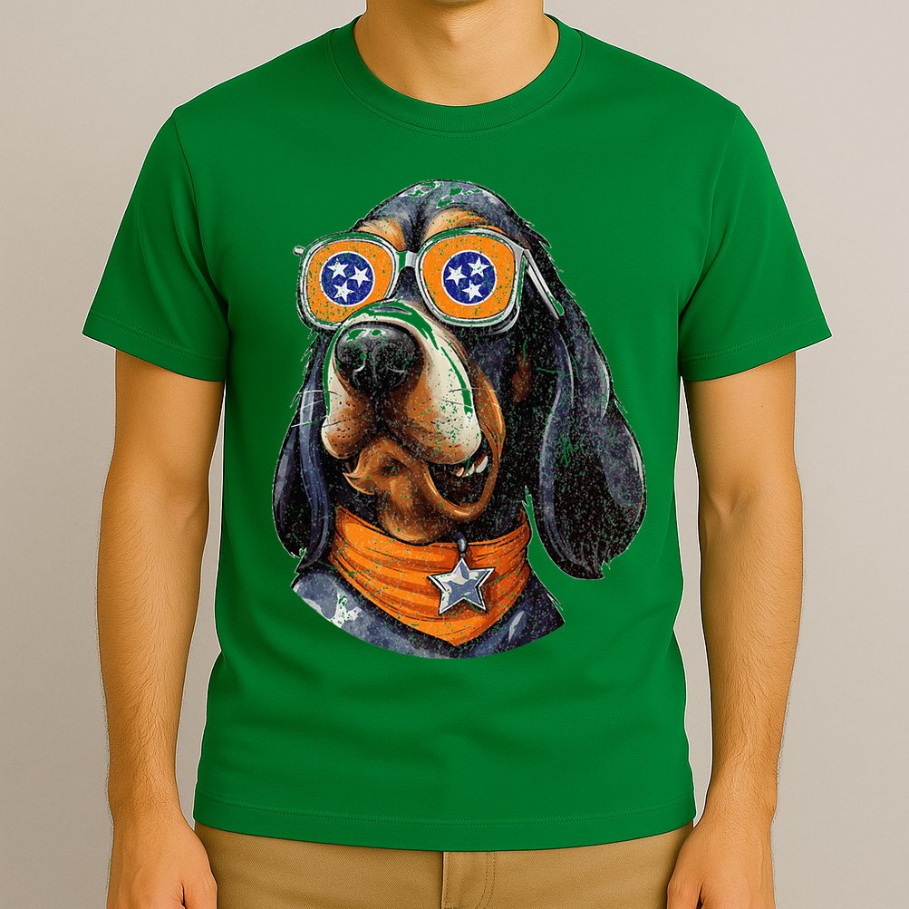 Tennessee Dog Sport Lovers Tennessee Coonhound Fan T-Shirt