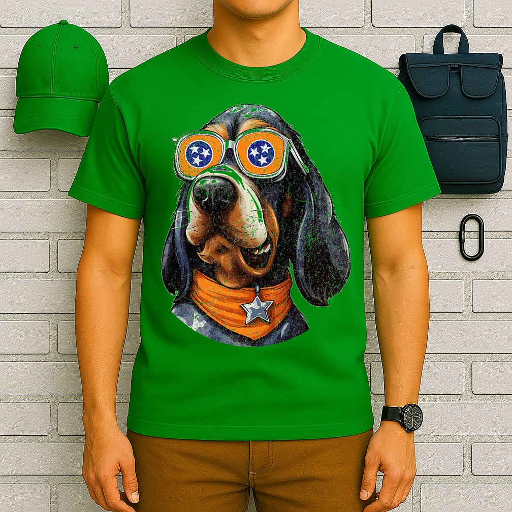 Tennessee Dog Sport Lovers Tennessee Coonhound Fan T-Shirt