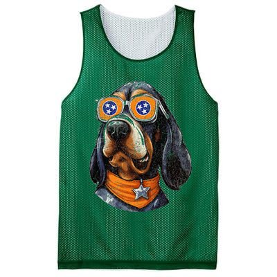 Tennessee Dog Sport Lovers Tennessee Coonhound Fan Mesh Reversible Basketball Jersey Tank