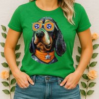 Tennessee Dog Sport Lovers Tennessee Coonhound Fan Womens T-Shirt