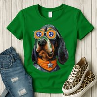 Tennessee Dog Sport Lovers Tennessee Coonhound Fan Womens T-Shirt