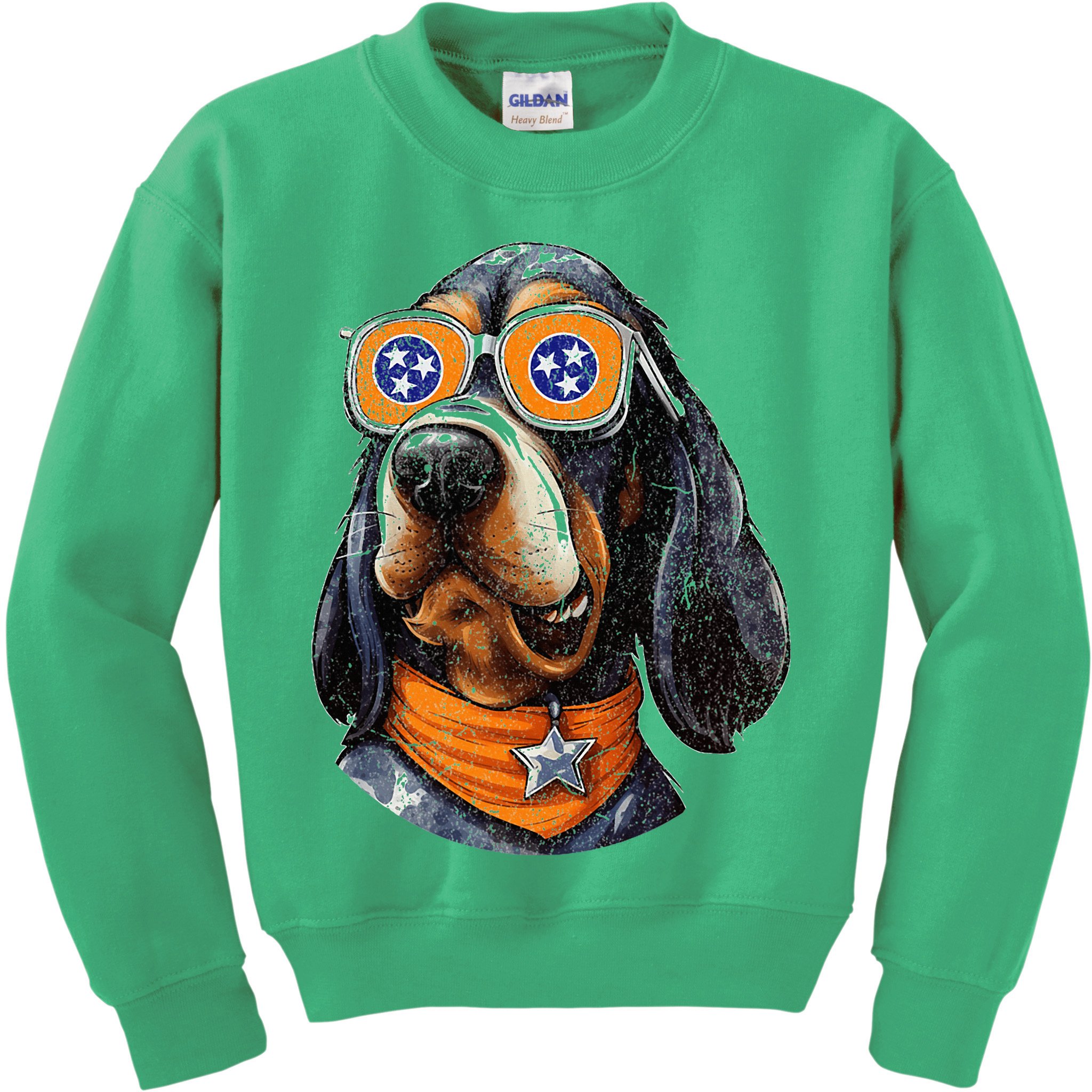 Tennessee Dog Sport Lovers Tennessee Coonhound Fan Kids Sweatshirt