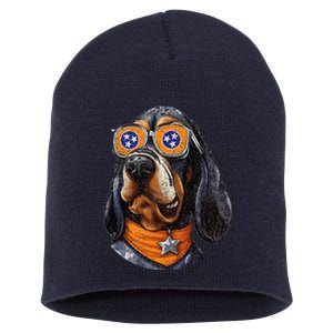 Tennessee Dog Sport Lovers Tennessee Coonhound Fan Short Acrylic Beanie