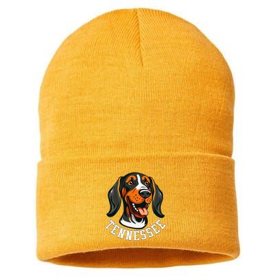 Tennessee Dog Sport Lovers Tennessee Fan Coonhound Sustainable Knit Beanie