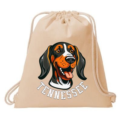 Tennessee Dog Sport Lovers Tennessee Fan Coonhound Drawstring Bag