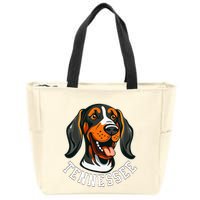 Tennessee Dog Sport Lovers Tennessee Fan Coonhound Zip Tote Bag