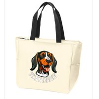 Tennessee Dog Sport Lovers Tennessee Fan Coonhound Zip Tote Bag