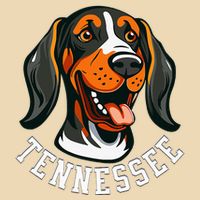Tennessee Dog Sport Lovers Tennessee Fan Coonhound Zip Tote Bag