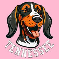 Tennessee Dog Sport Lovers Tennessee Fan Coonhound Button