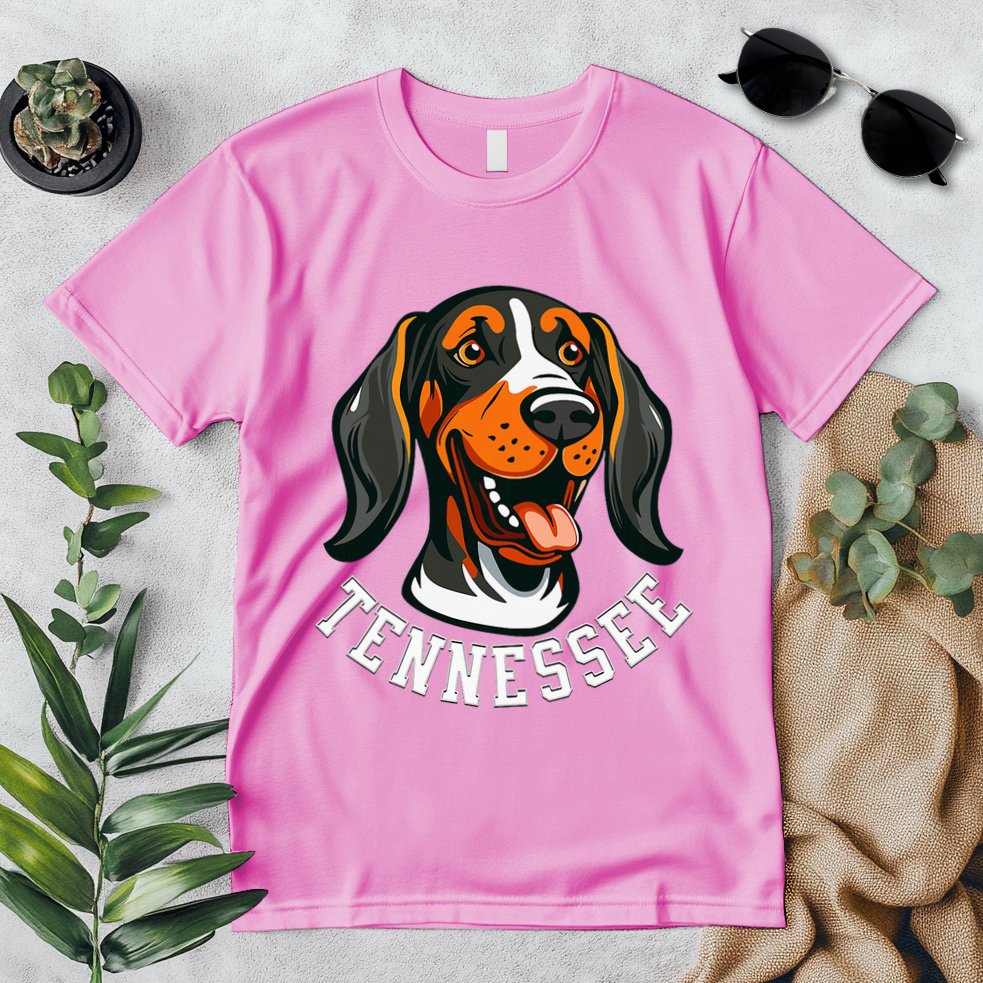 Tennessee Dog Sport Lovers Tennessee Fan Coonhound Premium T-Shirt