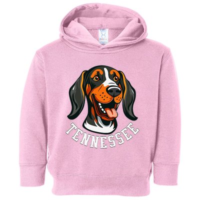 Tennessee Dog Sport Lovers Tennessee Fan Coonhound Toddler Hoodie