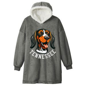 Tennessee Dog Sport Lovers Tennessee Fan Coonhound Hooded Wearable Blanket