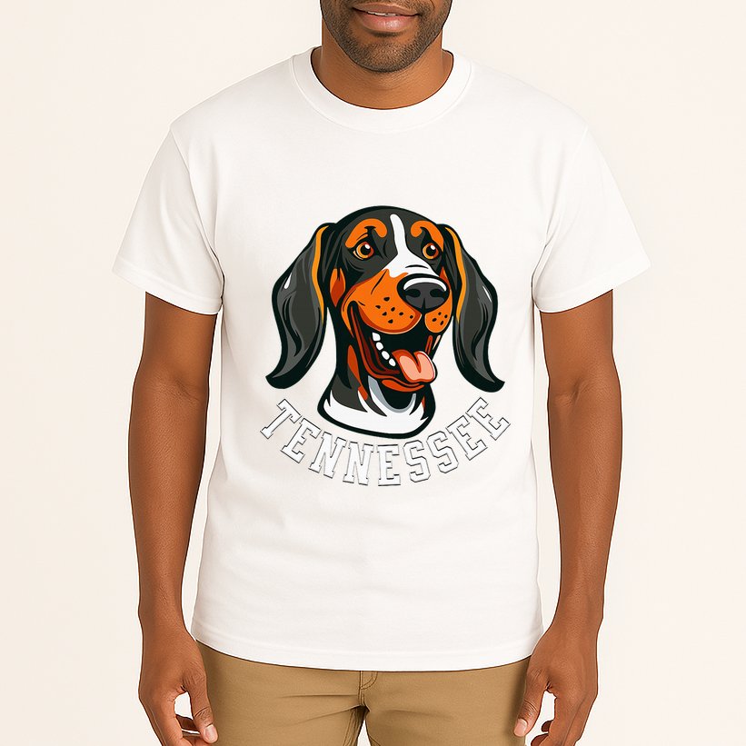 Tennessee Dog Sport Lovers Tennessee Fan Coonhound Tall T-Shirt