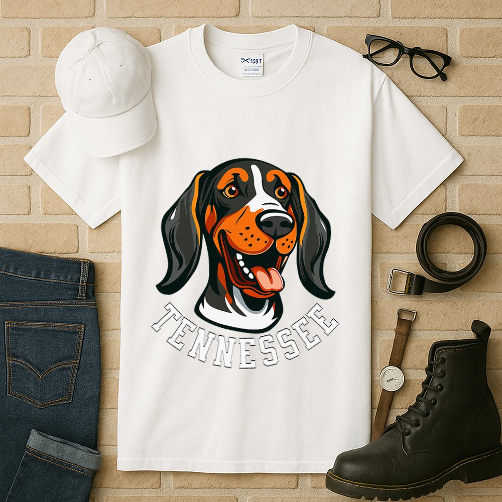 Tennessee Dog Sport Lovers Tennessee Fan Coonhound Tall T-Shirt