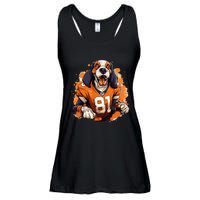 Tennessee Dog Sport Lovers Tennessee Tri Stars Ladies Essential Flowy Tank